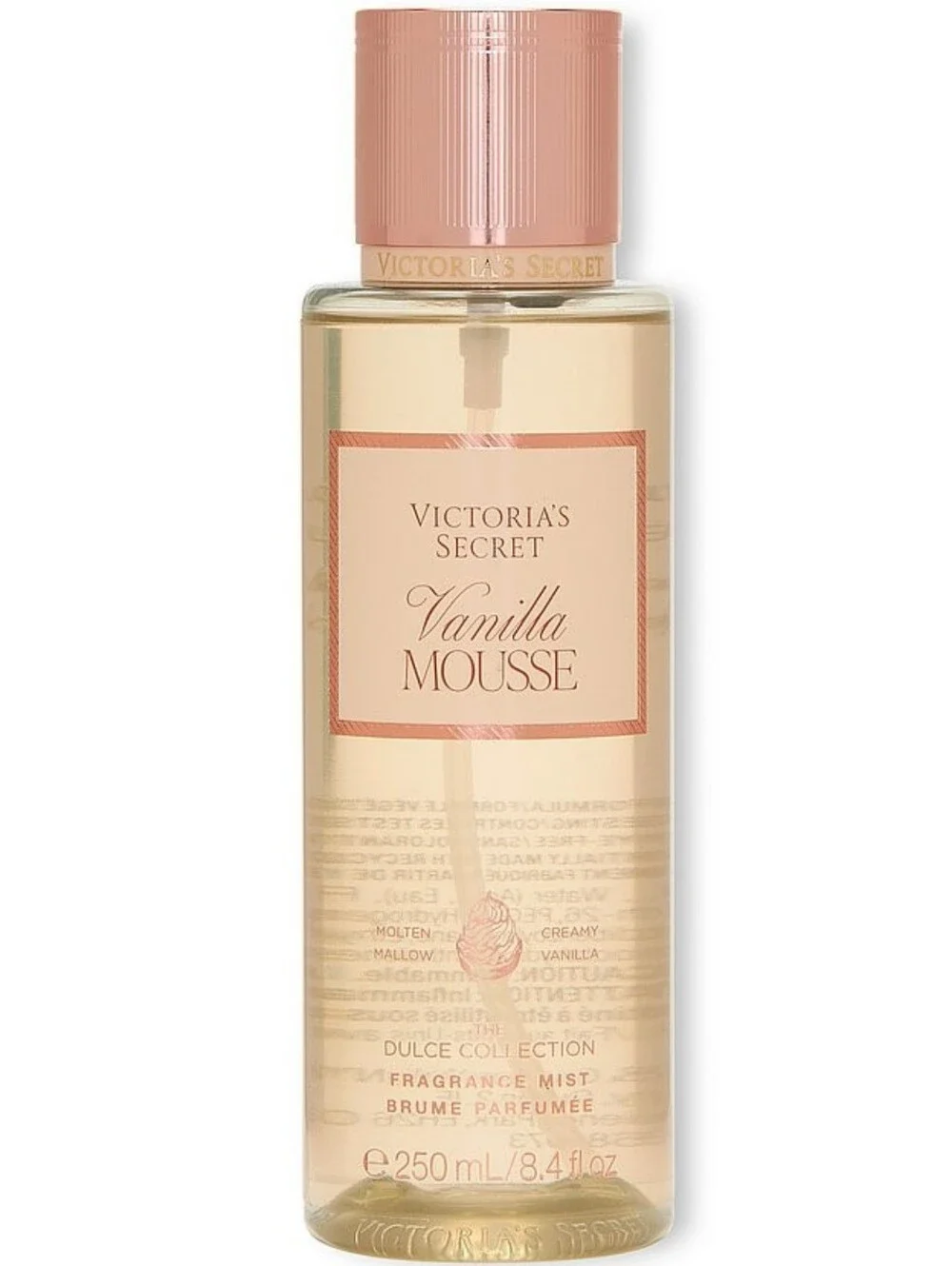 Victoria's Secret Vanilla Mousse Fragrance Body Mist 8oz NEW RARE